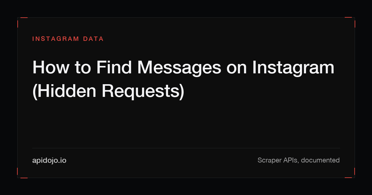 Cover card reading 'How to Find Messages on Instagram (Hidden Requests)'